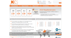 Desktop Screenshot of kcs-reseller.de